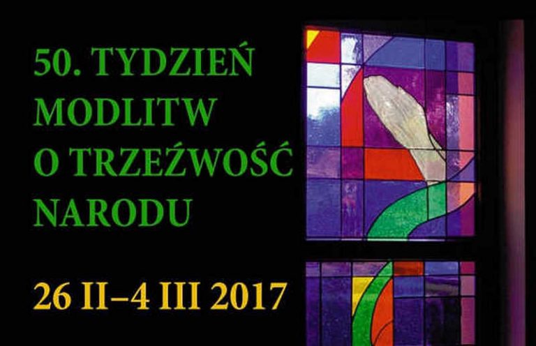 50 Tydzień Modlitw o Trzeźwość Narodu.