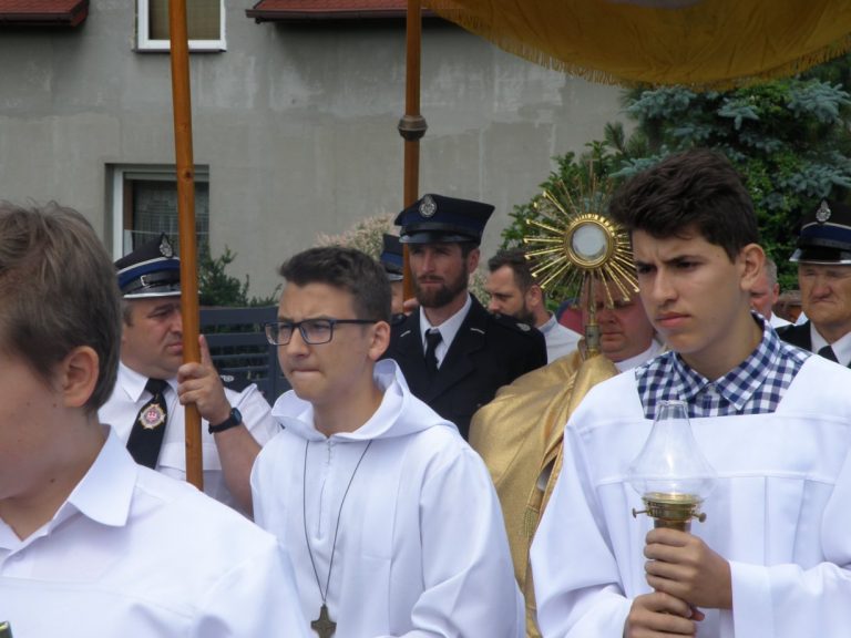 Boże Ciało w naszej parafii.
