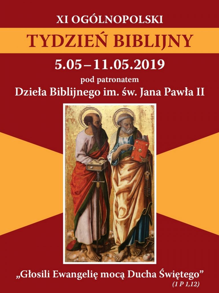 XI OGÓLNOPOLSKI TYDZIEŃ BIBLIJNY