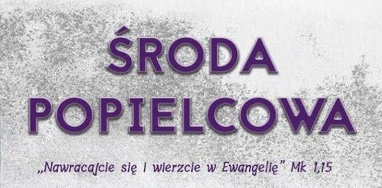 Rozpoczynamy Wielki Post