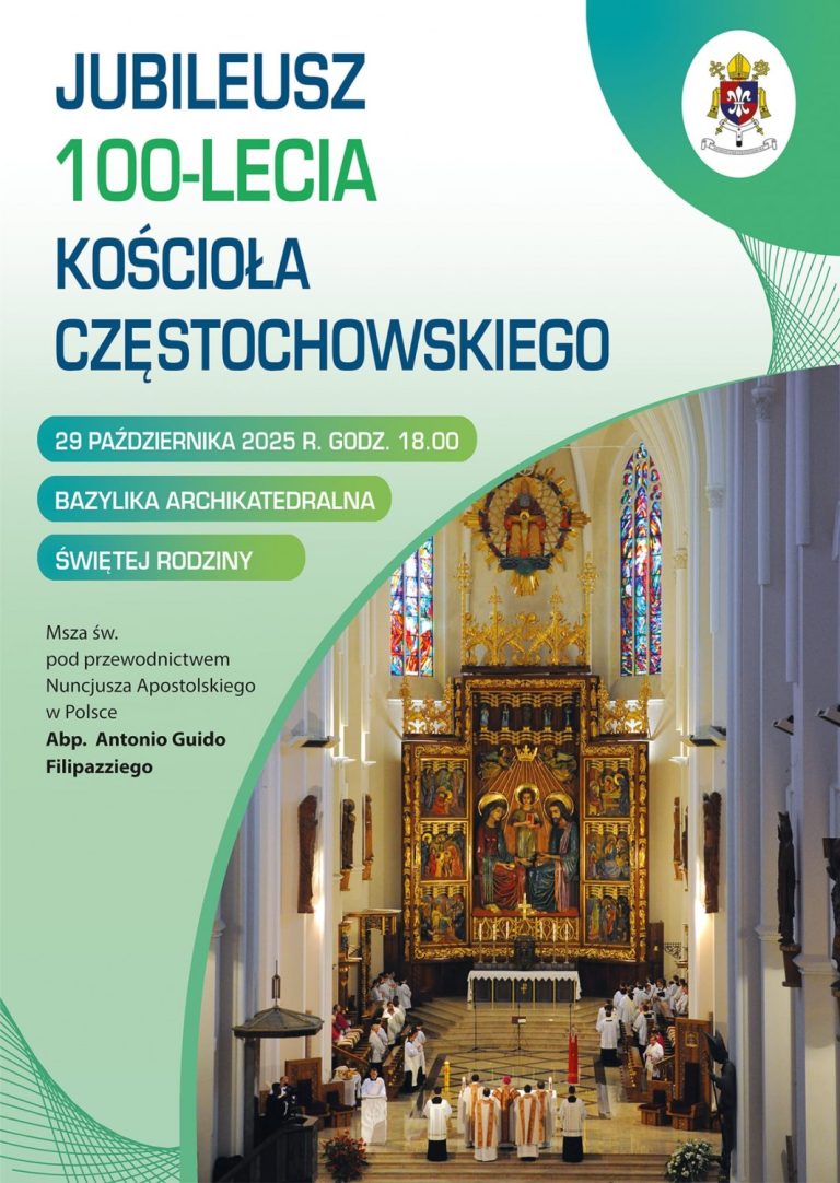 Centralne uroczystości 100-lecia Kościoła Częstochowskiego